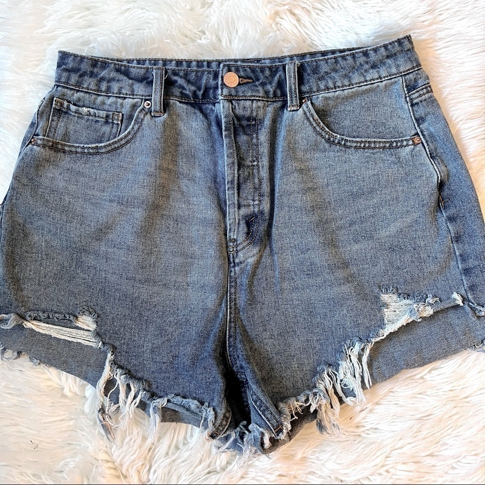 Wild Fable Super High Rise Cut Off Distressed Shorts Size 12